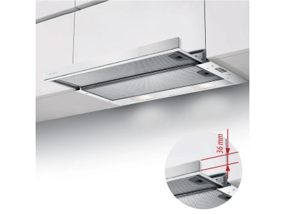 Телескопичен аспиратор за вграждане Faber FLEXA NG GLASS Wh